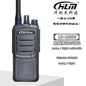 Radio DMR originale LINTON LD-M666 talkie-walkie analogique/numérique talkie-walkie UHF radio bidirectionnelle TDMA