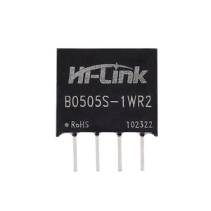โมดูลจ่ายไฟแบบแยกส่วน DC-DC hilink B0505S-1WR2 5V ถึง 5V 1W โมดูลจ่ายไฟแบบเอาต์พุตเดี่ยวแบบไม่ปรับแรงดัน HLK-B0505S-1WR2 - Product Image 1