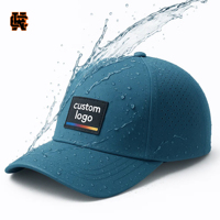 Gorra de Béisbol Impermeable con Logotipo Personalizado, para Hombre y Mujer, Color Verde Azulado, Malla, Cierre a Presión, Estilo Urbano, Deportiva, Ajustable, Nuevos Estilos