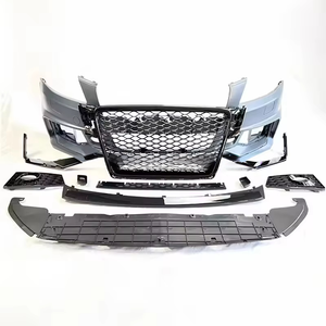 Kit de Carrocería para Parachoques Delantero Estilo RS4 con Rejilla Negra para Audi <span class=keywords><strong>A4</strong></span> S4 B8 2008 2009 <span class=keywords><strong>2010</strong></span> 2011 2012 - Product Image 4