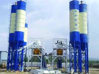Centrale à béton modulaire commerciale fixe de 120 m³ avec certificat CE