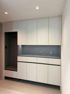 ตู้ไม้ขนาดเล็กแบบเรียบง่ายเฟอร์นิเจอร์ห้องนั่งเล่น - Product Image 3