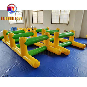 Huayue <span class=keywords><strong>MM6</strong></span> Factory Activités de team building en plein air, jeux sportifs gonflables à obstacles, en PVC, personnalisables, Chine - Product Image 6