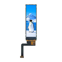 3,2 "3,16" 288x960 Resolución ST7701S Bar TFT LCD Módulo 460NITs Brillo 30pin B2B Conector Rectángulo Pantalla