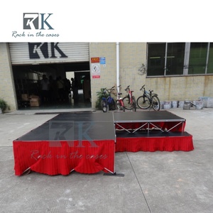 High Quality Portable Aluminum <b>Stage</b> <b>Platform</b> With Anti Slip Surface For Indoor Outdoor Events - Product Image 2