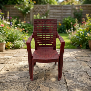 Wholesale Modern Curved Seat Edge Plastic <b>Dining</b> <b>Chairs</b> Arm Durable <b>Stackable</b> Lightweight Comfortable Seating for Hotel Use - Product Image 4