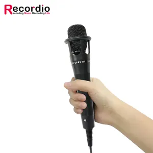 GAM-E300P ses kartı mikrofon Karaoke kablolu Mic canlı adanmış 3.5mm dinamik el toptan mikrofon