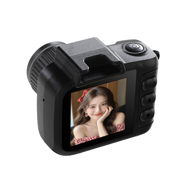 Keychain Mini Retro Camera 1080P HD Digital Camera With Screen Portable Retro Travel Vlog Student Small Camcorder Factory Y4000