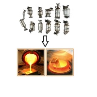 Fourneau de fusion pour le recyclage des convertisseurs catalytiques automobiles, machine de découpe automatique, déchets solides, moteur, poudre métallique 7,5 KW