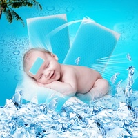 Personnalisation Patch de refroidissement antipyrétique hydrogel pour soins de santé pour bébés et adultes Patch de refroidissement par gel de glace