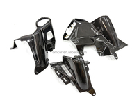 Accessoires de voiture pour F458, style OEM, garnitures de sortie d'air en fibre de carbone sèche pour Ferrari 458 Italia, kits intérieurs