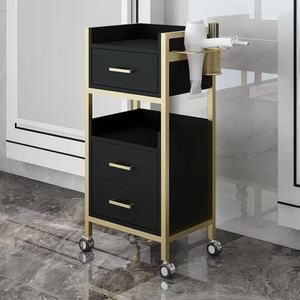 2026 Barber Shop Tool Cabinet, <b>Small</b> Cart, Hair Salon Special Tool <b>Table</b>, Multifunctional <b>White</b> - Product Image 6