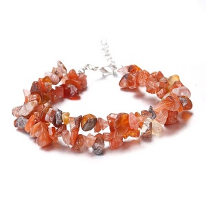 Wholesale Natural Stone Beads Crystal Agate Double Layer Healing Crystal Beaded <b>Bracelet</b> for Women Girls - Product Image 6