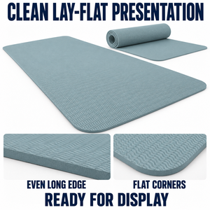 Lot de 10 tapis de yoga doux au toucher avec impression personnalisée sur carton pour les clubs de yoga et les <span class=keywords><strong>cours</strong></span> en groupe - Product Image 3