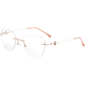 快適なアンチブルーライトグラスクリア老眼メガネ遠近両用老眼鏡 - Product Image 4