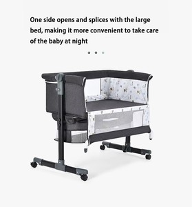 Baby Elektrische Automatische Schommelwieg Babybedje Babybed Draagbare Opvouwbare Speelweide Reiswieg Met Afstandsbediening - Product Image 4