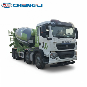 Camión Mezclador de Concreto HOWO de Servicio Pesado, 8000L, 16T de Carga Útil, Multieje, 270 <span class=keywords><strong>HP</strong></span>, para Construcción - Product Image 1