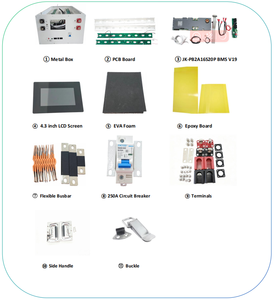 AWT Stock JK 200A BMS V19 Batteriegehäuse-Set ohne Zellen 48V 51,2V 280Ah 314Ah LiFePO4 Batteriegehäuse Leeres Gehäuse DIY-Kit mit BMS - Product Image 3