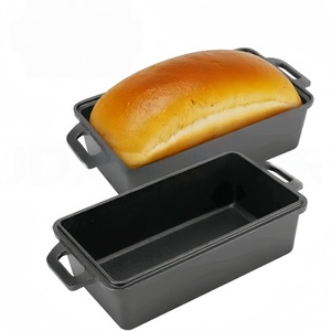 Molde para pan <span class=keywords><strong>de</strong></span> <span class=keywords><strong>hierro</strong></span> fundido con tapa-2 en 1 moldes para pan para hornear pan <span class=keywords><strong>de</strong></span> masa fermentada casero Juego <span class=keywords><strong>de</strong></span> moldes para pan <span class=keywords><strong>de</strong></span> <span class=keywords><strong>hierro</strong></span> fundido - Product Image 4