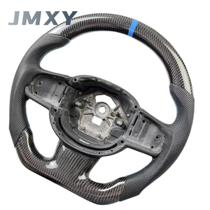 พวงมาลัยหนังแท้คาร์บอนไฟเบอร์แท้สำหรับรถยนต์ Volvo XC60 XC40 XC90 <span class=keywords><strong>S60</strong></span> S90 V60 V40 อุปกรณ์ตกแต่งรถยนต์ - Product Image 4