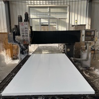 Plaque en UHMWPE usinée CNC, épaisseur personnalisée, PE500 PE1000, plaque en plastique pour pièces mécaniques