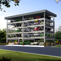 Estructura de Acero Ligero de Múltiples Pisos, Almacén Prefabricado, Garaje, Taller, Estacionamiento, Galvanizado en Caliente