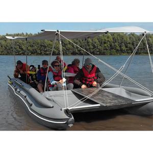 2026 Inflatable Boat Pontoon Catamaran Commercial Luxury Catamaran Boat Pontoon Boat <strong>for</strong> <strong>Sale</strong> <strong>for</strong> <strong>Sale</strong> - Product Image 1
