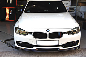 Labio de Parachoques Delantero de Fibra de Carbono F30 para <span class=keywords><strong>BMW</strong></span> F30 F31 320i 328i <span class=keywords><strong>335i</strong></span> Sedán Base 2012-2015 - Product Image 2