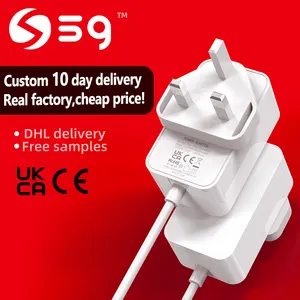 12V 3A Gs Ce Rohs Gecertificeerd Uk Standaard Power Adapter 12V3A 36W Hoge Kwaliteit Dc Voeding