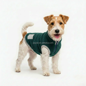 Gilet <span class=keywords><strong>pour</strong></span> <span class=keywords><strong>chien</strong></span> Jaypet EM ODM personnalisé à fermeture éclair, anti-rayures, en coton de luxe moderne, chaud <span class=keywords><strong>pour</strong></span> l'hiver, Halloween, toutes saisons - Product Image 5