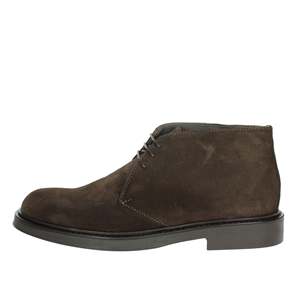 Hermann Scott Men's <b>Lace</b>-Up Ankle <b>Boot</b> <b>Brown</b> 104G - Product Image 1