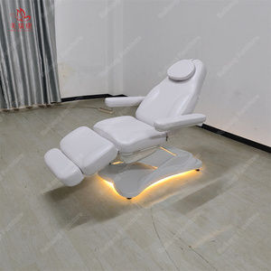 โต๊ะ<span class=keywords><strong>นวด</strong></span>สปาไฟฟ้าแบบเต็ม4มอเตอร์เก้าอี้ทางการแพทย์เสริมความงามสำหรับแพทย์เตียงเสริมความงามบนใบหน้า - Product Image 3