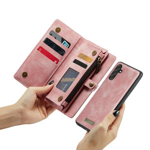 CaseMe de lujo de cuero PU desmontable 2-en-1 funda magnética para Samsung para <span class=keywords><strong>Galaxy</strong></span> S23 S8 Plus funda de teléfono móvil delgada ultrafina - Product Image 5