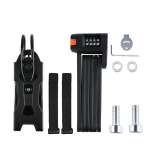 Portable Sécurité Réinitialiser Vélo Serrure Usine Fabrication 4 Chiffres Mot de Passe Vélo Cadenas En Gros Durable Vélo Pliant Serrure - Product Image 3