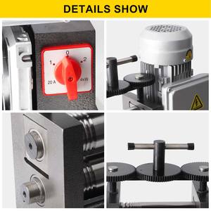 Attrezzatura per Gioielleria di Alta Qualità, Laminatoio per Fili da 0,5HP e 1HP - Product Image 6