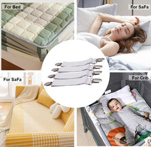 Verstelbare Kriskras Clips Bedlaken Vastmaken Bretels Clips Elastische Band Hoeslaken Laken Houder Riemen - Product Image 5