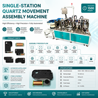 Equipo Automatizado para el Ensamblaje de Bobinas de Movimiento de Relojes, Motor de Alta Resistencia de 3000W, Rendimiento de Funcionamiento Estable