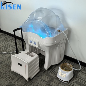 อ่างสระผมแบบพกพา Kisen ขายดี พร้อมเครื่องสระผมแบบปรับระดับความสูงได้ สำหรับใช้ในบ้าน ร้านเสริมสวย โรงพยาบาล และคลินิก - Product Image 6