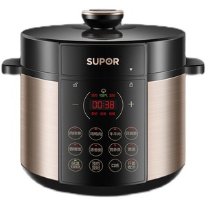 Supor Electric Pressure <b>Cooker</b> 5L Stainless Steel <b>Multi</b> <b>Function</b> Smart Cooking For Home Use - Product Image 1