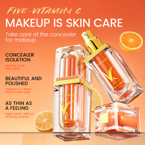 OEM su geçirmez uzun ömürlü sıvı vakıf Vegan koyu paraben-ücretsiz beyazlatma Anti-aging sodyum hiyaluronat <span class=keywords><strong>C</strong></span> vitamini - Product Image 1