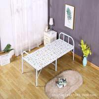 Lit simple pliable portable, minimalisme moderne, pour la pause déjeuner au bureau, appartement en location, chambre