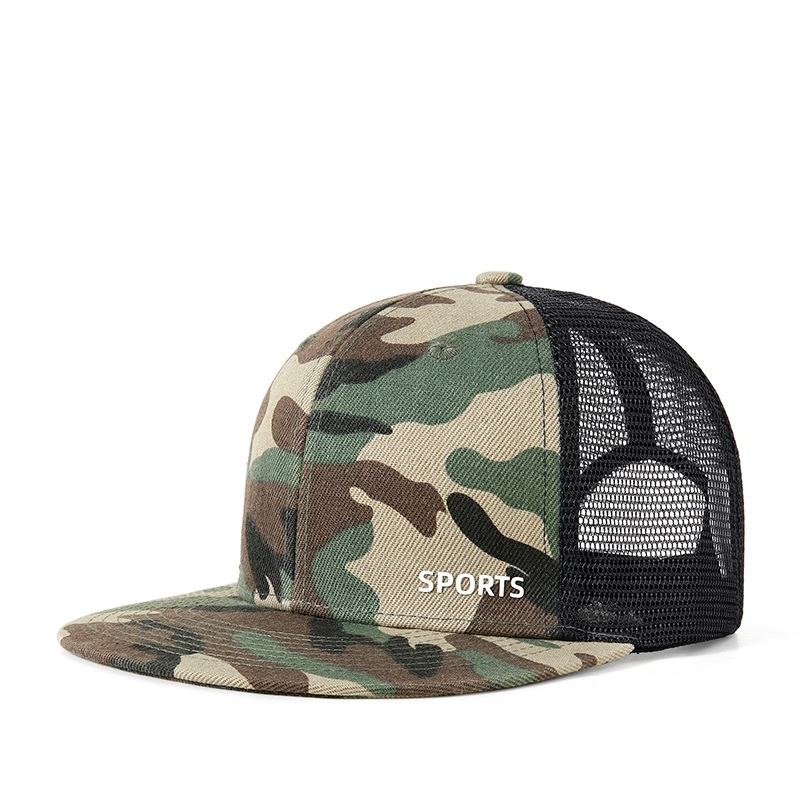 Custom 3D Embroidery Logo Flat Brim