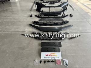 Facelift de parachoques de coche para Civic 2021 + actualización a <span class=keywords><strong>TR</strong></span> Bodykit conversión difusor de parachoques trasero delantero - Product Image 2