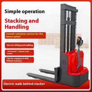 新型ホットセール中！XINGJI 2トン屋外電動フォークリフトパレットスタッカー（リチウムイオンバッテリー搭載） - Product Image 2