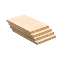 Panneaux de particules mélaminés de haute qualité, 18-22 mm, blancs, pour la décoration d'armoires