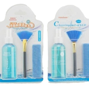 Kit de nettoyage pour ordinateur portable Handboss avec flacon pulvérisateur, brosse et chiffon en microfibre pour appareils numériques - Product Image 5