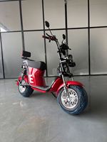 Yeni Citycoco Elektrikli Scooter 12 inç Şişman Lastik 1.3m Aks Mesafesi Citycoco Elektrikli Motosiklet 60V 1000W Yüksek Hızlı E-Scooter