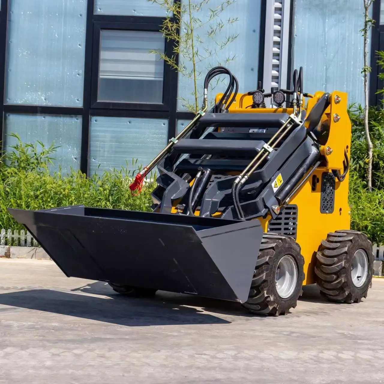 Macchine movimento terra Mini Skid Steer Loader telescopico cingolato Mini Skid Steer Loader ad alta efficienza Mini Skid Steer Loader