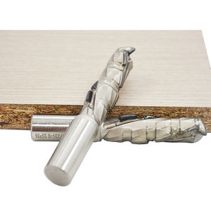 Polycrystalline Diamond Milling Cutter Woodwork Spiral <b>Router</b> Cutter for CNC Machine Wood Cutting Chip Boards PCD <b>Router</b> Bit - Product Image 5