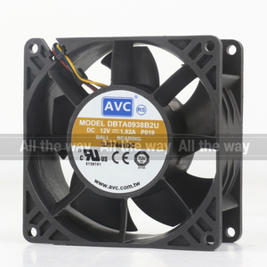 Ventilador de Refrigeración AVC 24V 48V DC12V 1.92A AC EC 9038 90X90X38MM 9CM de Cuatro Cables PWM Ultra Potente de Alto Volumen de Aire para Servidor DBTA0938B2U - Product Image 2